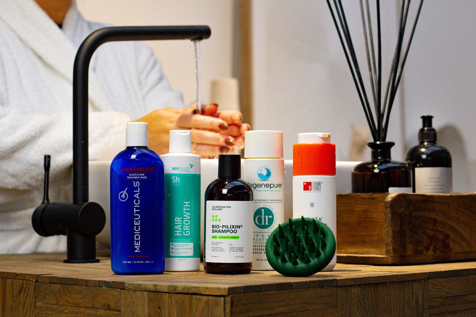 Welke shampoo past bij jou? Regenepure DR vs. Revita vs. Neofollics shampoo