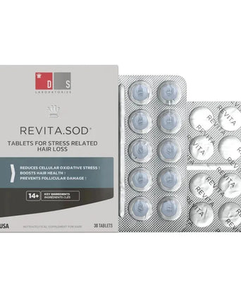 Revita.SOD tablets tegen haaruitval door stress (3 mnd)