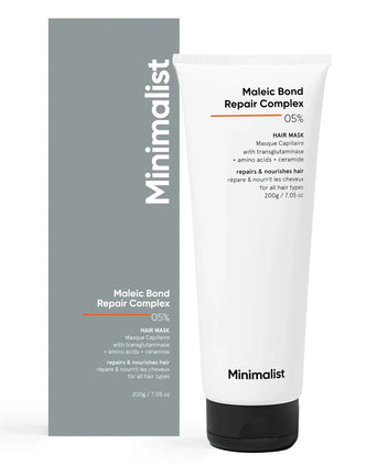 Minimalist Maleic Bond Repair Complex 05% haarmasker