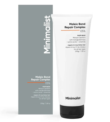 Minimalist Maleic Bond Repair Complex 05% haarmasker