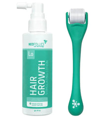Neofollics lotion + scalp roller