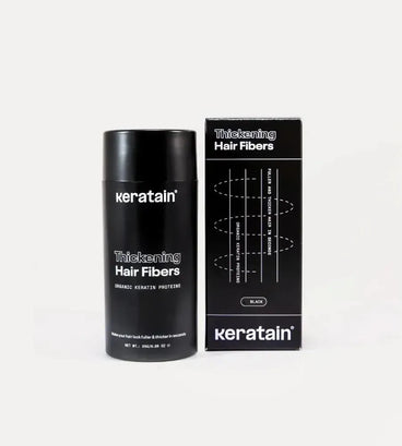 Keratain haarvezels - Zwart (25 gr)