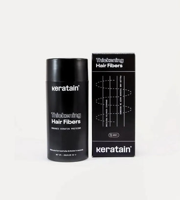 Keratain pommade + Keratain haarvezels - Grijs (25 gr)