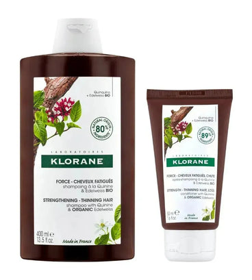 Klorane anti-haaruitval shampoo + conditioner