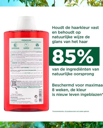 Klorane shampoo voor gekleurd haar Granaatappel (400 ml)