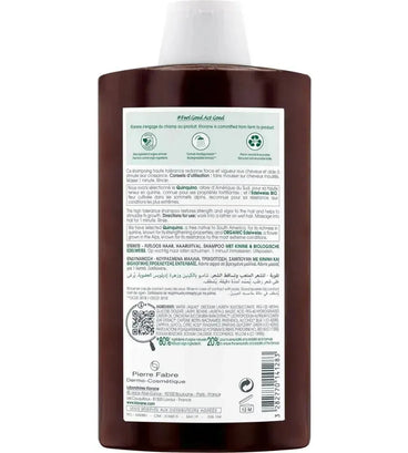 Klorane anti-haaruitval shampoo Kinine/Edelweiss (400 ml)