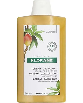 Klorane shampoo voor droog haar Mango (400 ml)
