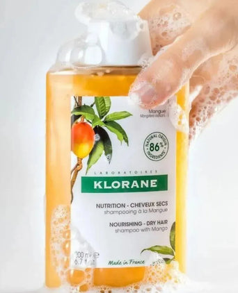 Klorane shampoo voor droog haar Mango (400 ml)