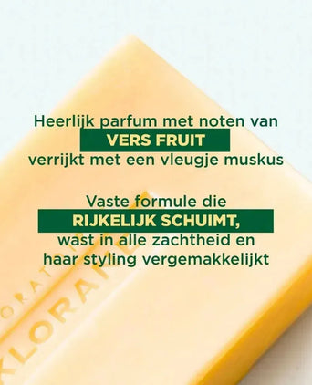 Klorane shampoobar Mango - droog haar (80 gr)