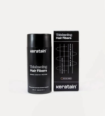 Keratain haarvezels - Medium bruin (25 gr)
