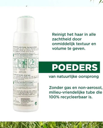 Klorane droogshampoo alle haartypes Havermelk - gasvrij (50 gr)