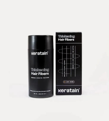 Keratain haarvezels - Lichtbruin (25 gr)