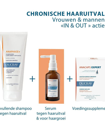 Ducray haaruitval behandeling (chronische haaruitval)
