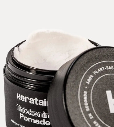 Keratain pommade + Keratain haarvezels - Zwart (25 gr)