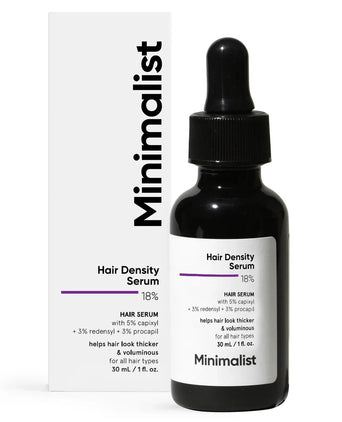 Minimalist Hair Density Serum 18% haargroei serum (3-pack)