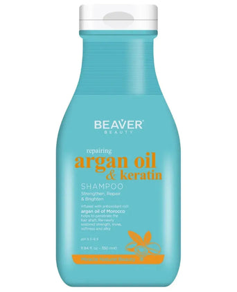 Beaver Argan Oil & Keratin repairing behandeling