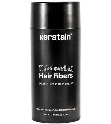 Keratain haarvezels - Donkerbruin (25 gr)