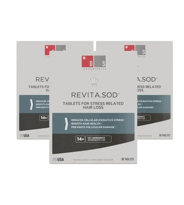 Revita.SOD tablets tegen haaruitval door stress (3 mnd)
