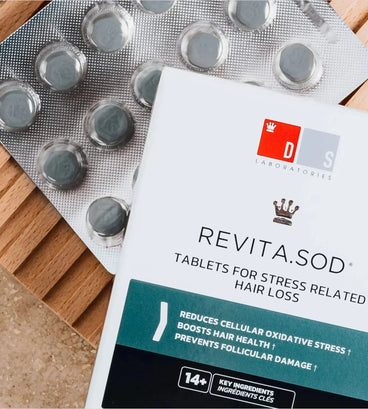 Revita.SOD tablets tegen haaruitval door stress (3 mnd)