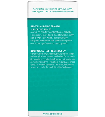 Neofollics baardgroei tablets