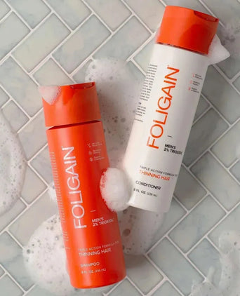 Foligain shampoo + conditioner voor mannen combinatiepakket