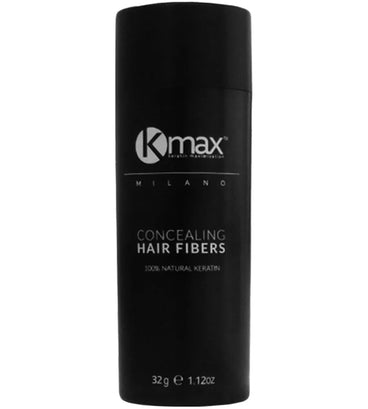 Kmax keratine haarvezels - Zwart (32 gr)