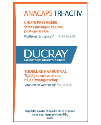 Ducray Anacaps Tri-Activ capsules