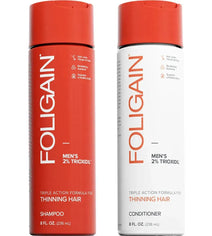 Foligain shampoo + conditioner voor mannen combinatiepakket