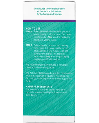 Neofollics anti-grey hair tablets